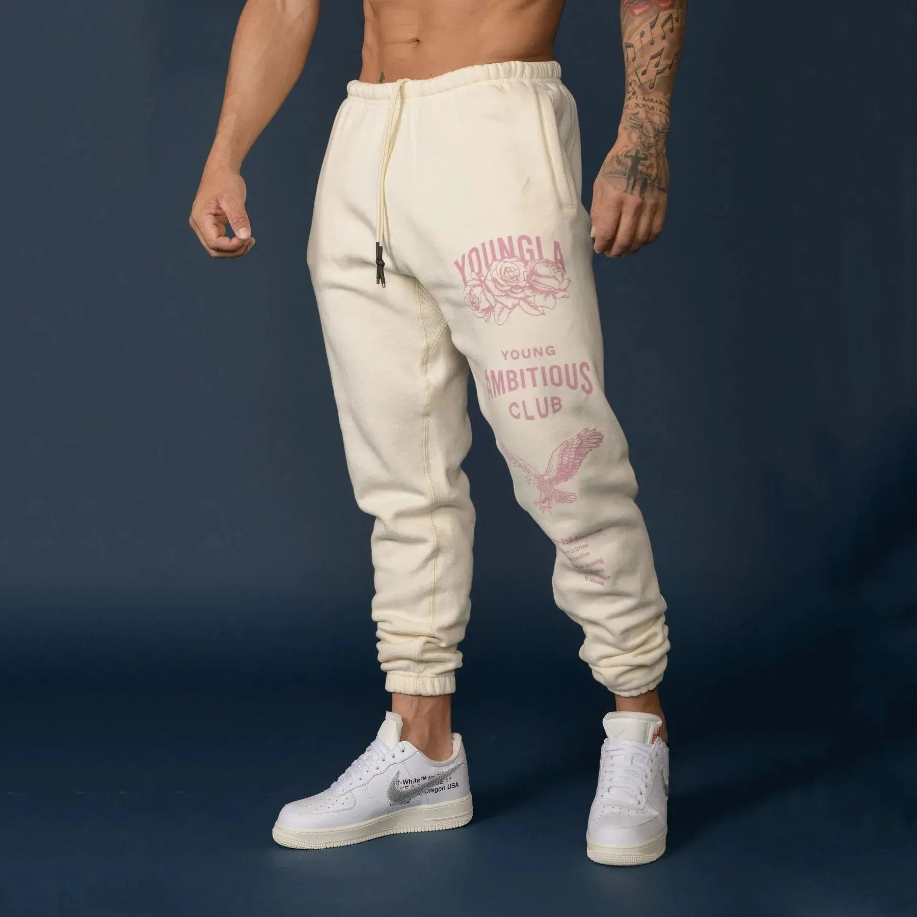 Men's Thicken Ankle-tied Sports Pants - Bellarte Enchanté Men's Thicken Ankle-tied Sports Pants